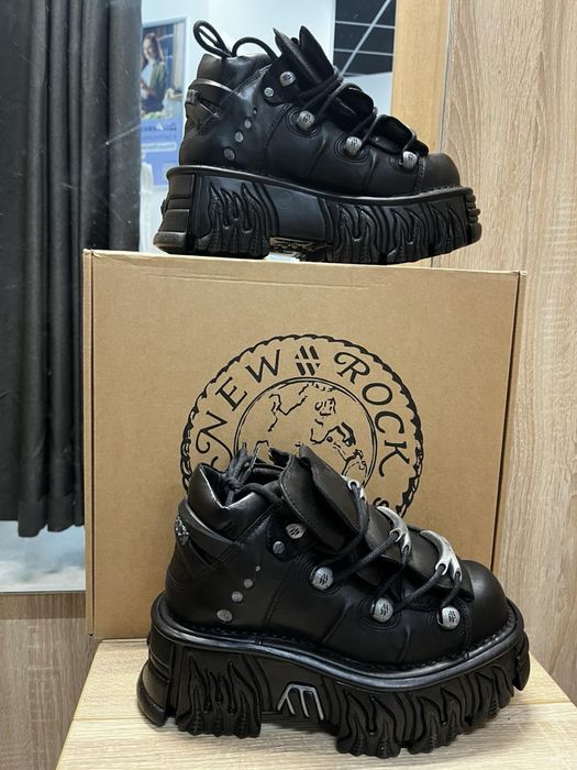 Взуття New Rock Platform нью роки WALL 106 S12 платформа Стильний Львів Made in Spain cybergoths Alt opium рейв rave панк punk dark ins: newrock.shoes