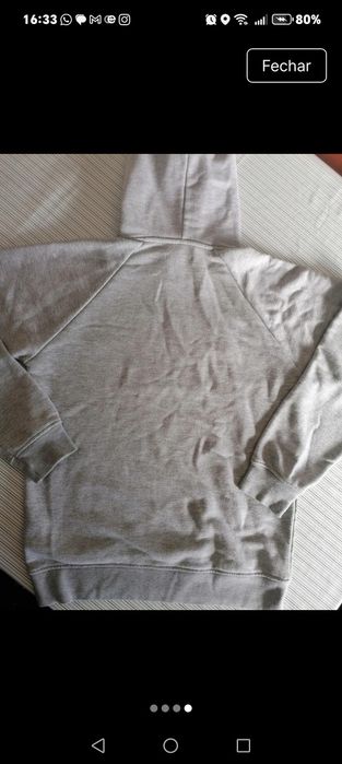 Sweat com capuz adolescente