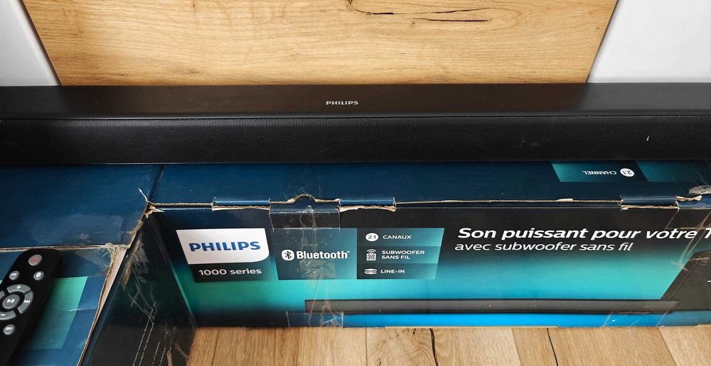 Soundbar Philips HTL1510B/12 2.1 70W Bezprzewodowy Sub
