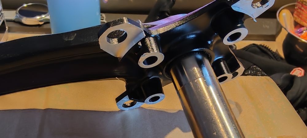 Korby rowerowe kpl.32s ,sztywna oś 24mm.
