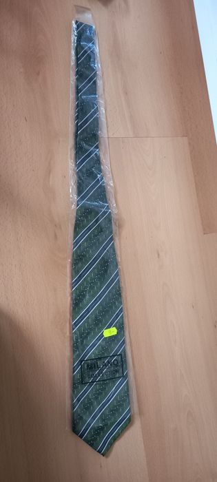 Krawat męski zielony