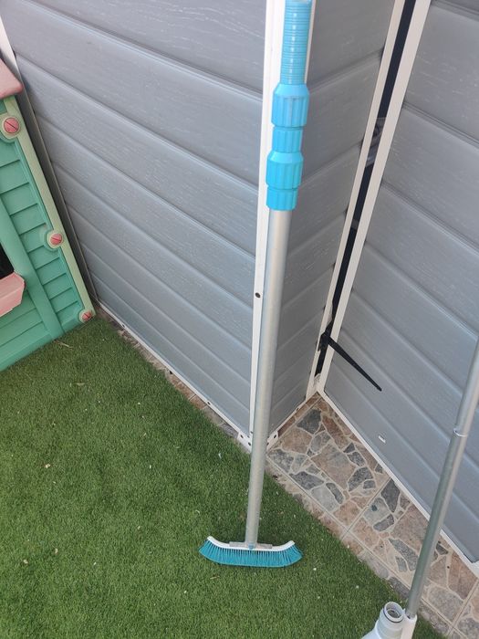 Piscina bestway 3m e vários acessórios