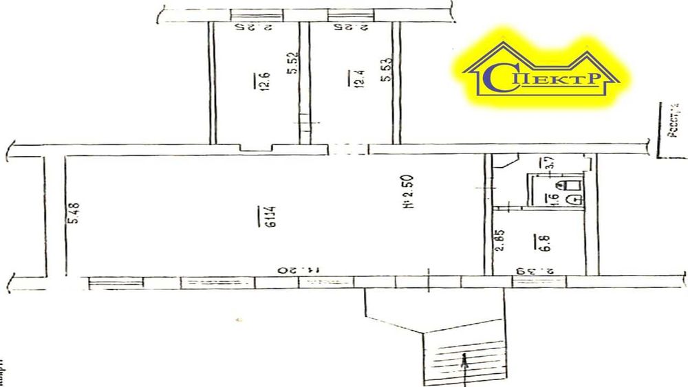 Соц Місто  навпроти АТБ, поруч Фокстрот без центрального опалення