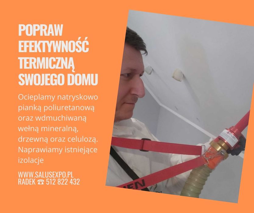 Ocieplenia wełną , celulozą, Naprawa ocieplenia poddaszy