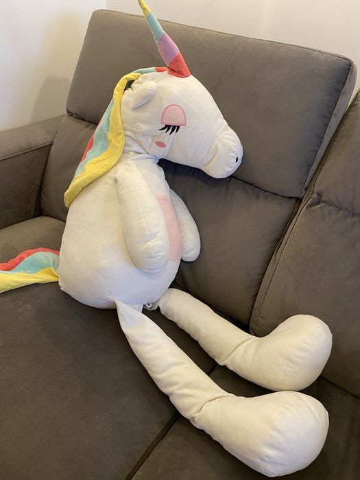 Pluszowy jednorozec unicorn XXL duzy