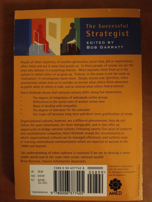 Livro Geert Hofstede - Cultures and Organizations