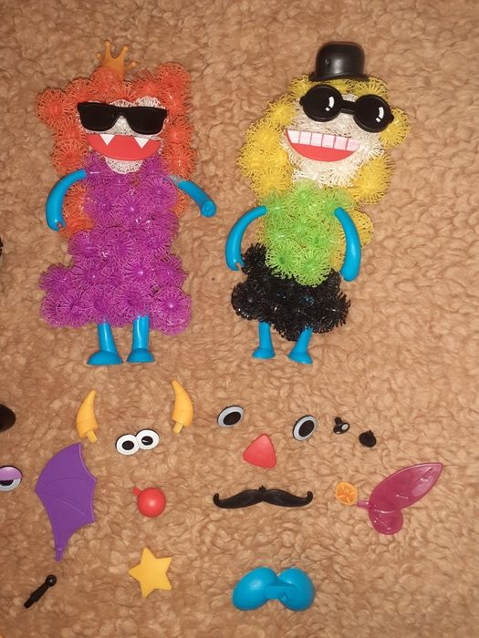 Конструктор-липучка Пухнаста Кулька Thorn balls Clusters