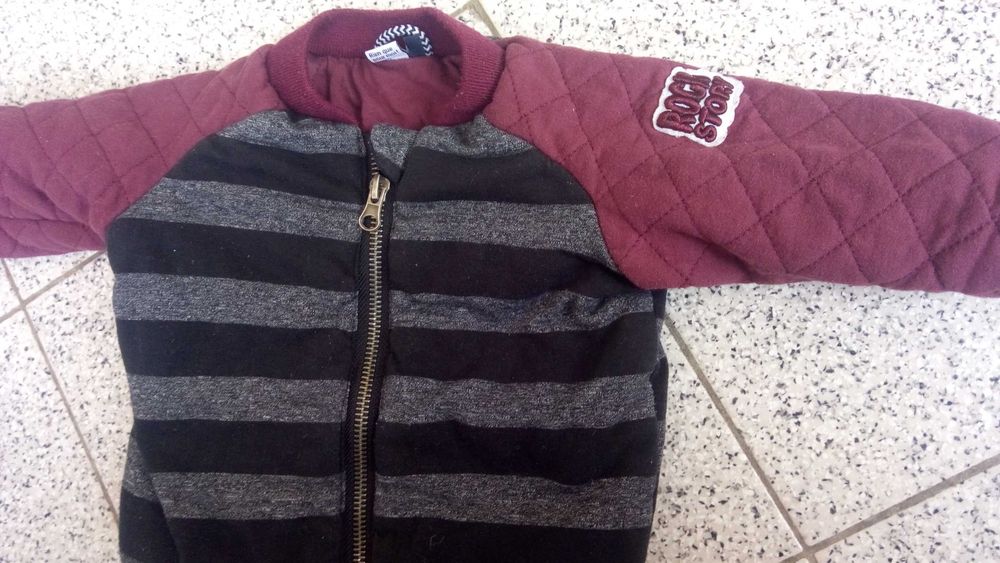 Casaco quentinho de menino (3-6 meses)