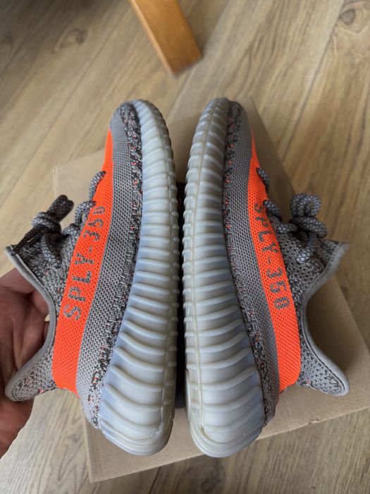 Adidas Yeezy Boost 350 V2 Beluga Reflective buty sneakersy szare 37 1/3
