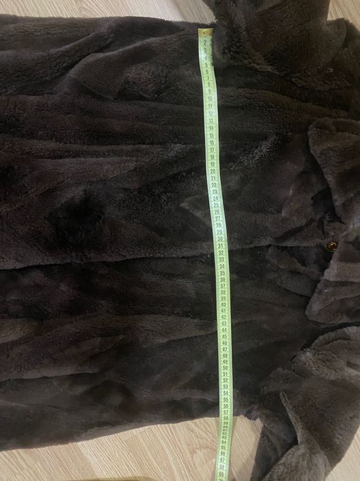 Шуба натуральна стриженого бобра