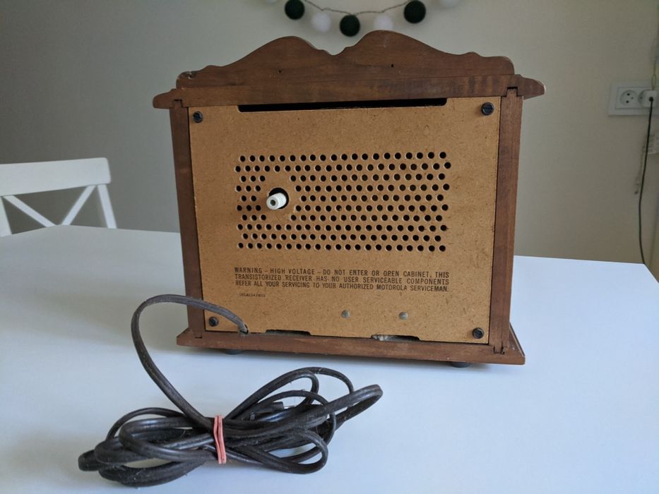 Радіоприймач ретро вінтажний Motorola, FM AM робочий