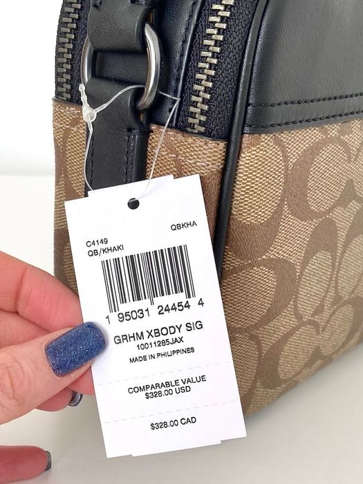 Чоловіча сумка COACH мужская сумочка коач оригинал