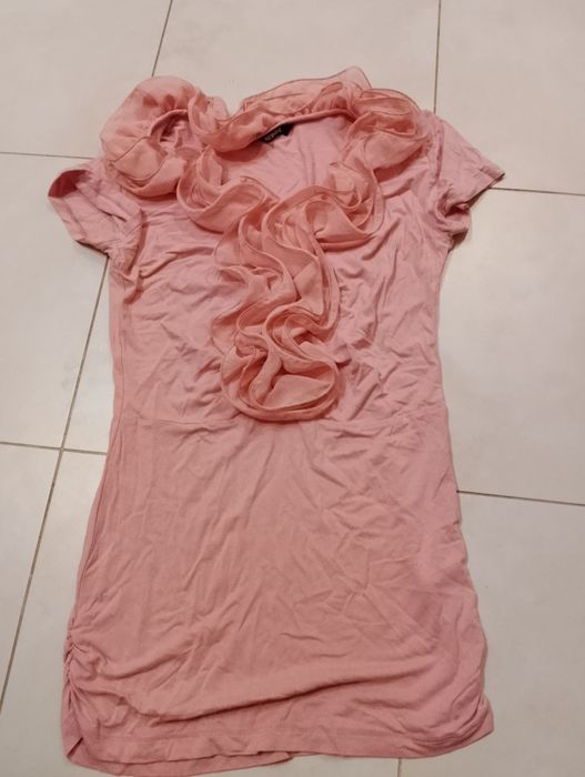 Bluzka damska z żabotem