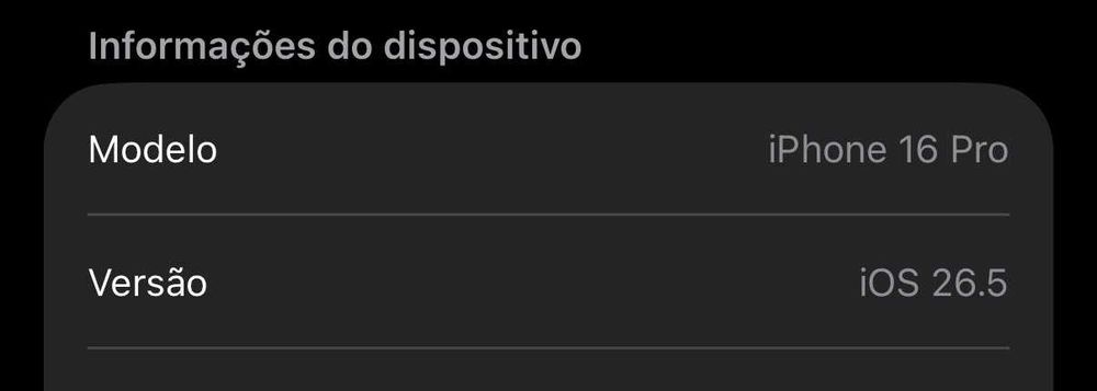 iPhone 16 Pro 256GB (preto)