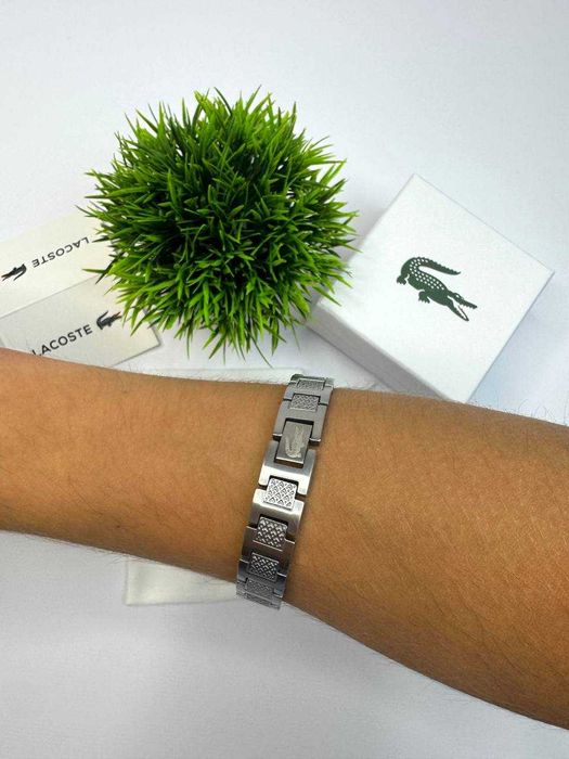 Браслет Lacoste | Срібний Браслет Лакоста