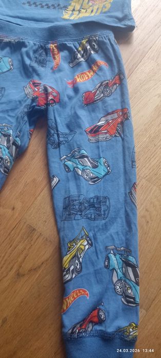 Pidżama dla chłopca hot wheels 98/104