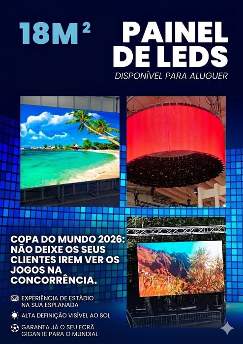 Campeonato do Mundo 2026: Não deixe os seus clientes irem ver os jogos na concorrência.