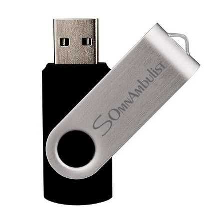 Реальные 128 Гб Металл. Флешка Somnambulist