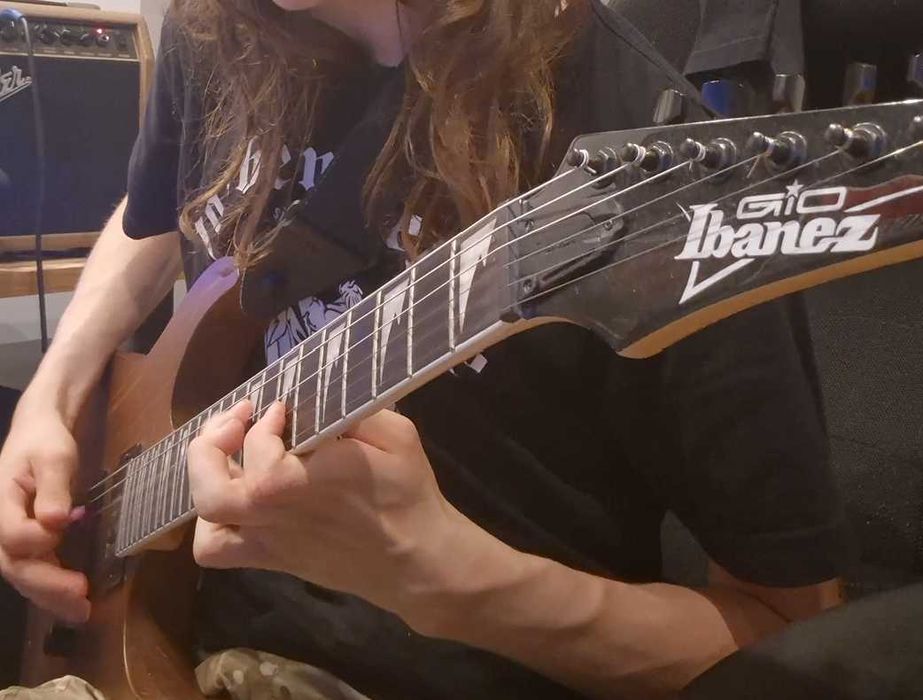 Gitara elektryczna Ibanez GIO GRG121DX-WNF Walnut Flat | Nowe Struny!