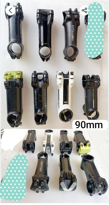 J-Bikes bicicletas e componentes avanços BTT/estrada 31.8 e 25.4