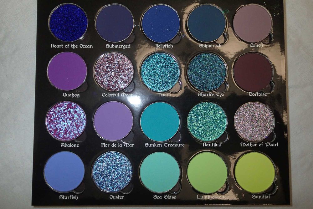 Bellabeautybar paleta cieni Ocean Jewel