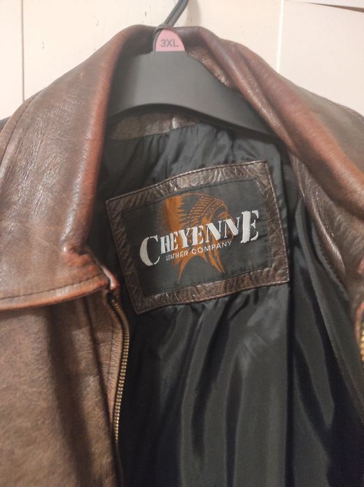 Kurtka pilotka skóra