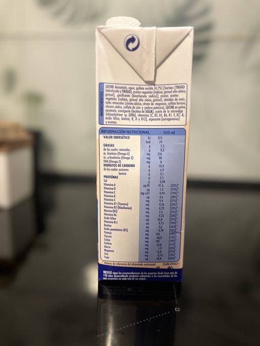 Mleko  Nestlé Nativa Junior Galleta Maria 1L – smak herbatników