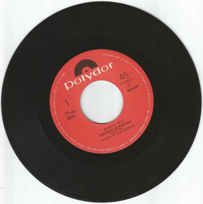 Disco de Vinil de Mário Gil