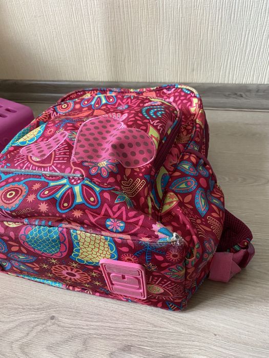 Портфель шкільний з платформою на колесах