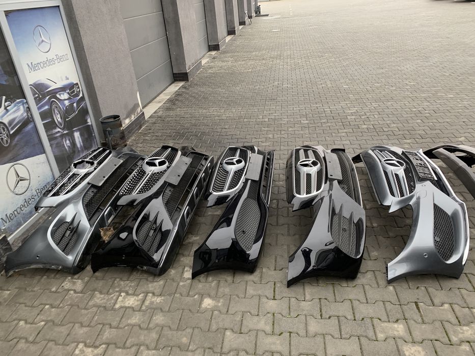 gle 167 glc 253 205 213 166 бампер AMG