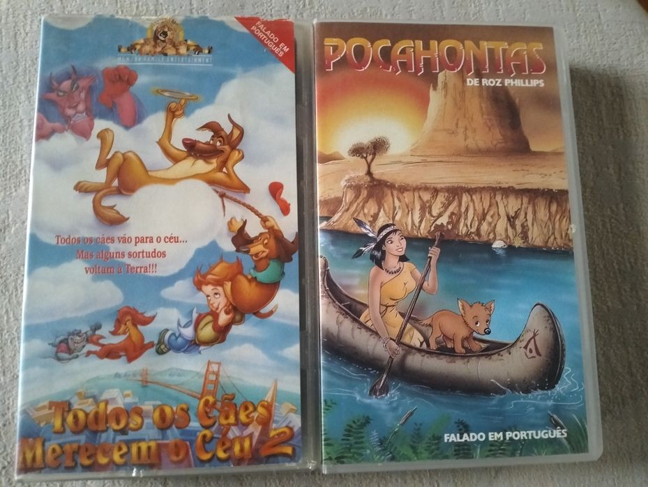 Video VHS para criança.