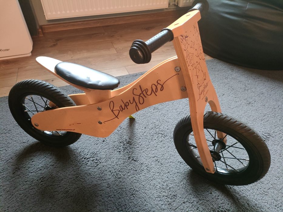 Rowerek biegowy babysteps drewniany