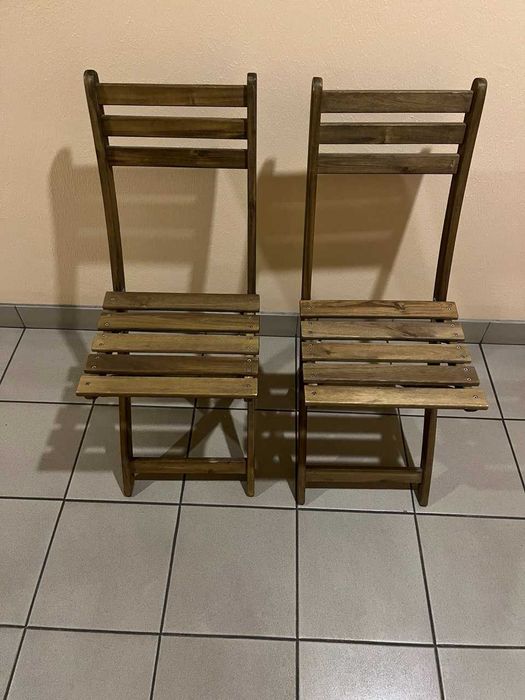 Стулья Ikea деревянные, складные