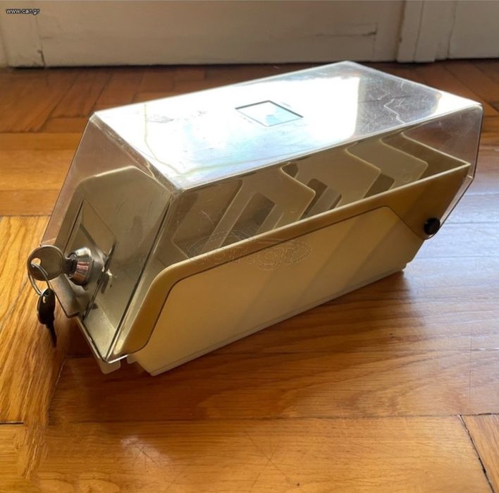 Органайзер, сейф, бокс для хранения дискет «Disk Box» с замком