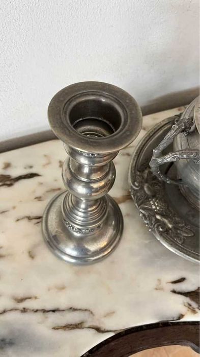 Conjunto em Estanho puro 95%