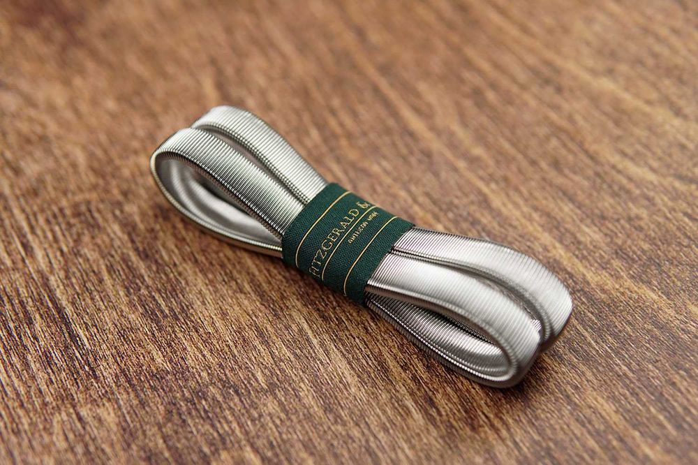 Srebrne opaski obręcze na rękawy koszuli Peaky Blinders spinki męskie