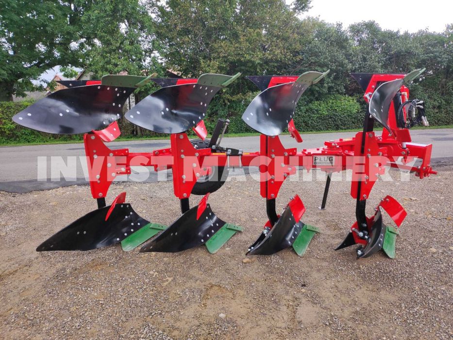 Pług obrotowy zagonowy EURO-MASZ unia nowy GWARANCJA 3 lata