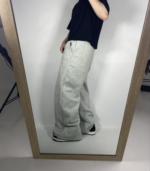 Широкі сірі спортивні штани Ultra Baggy Fit широкие спортивки cropp