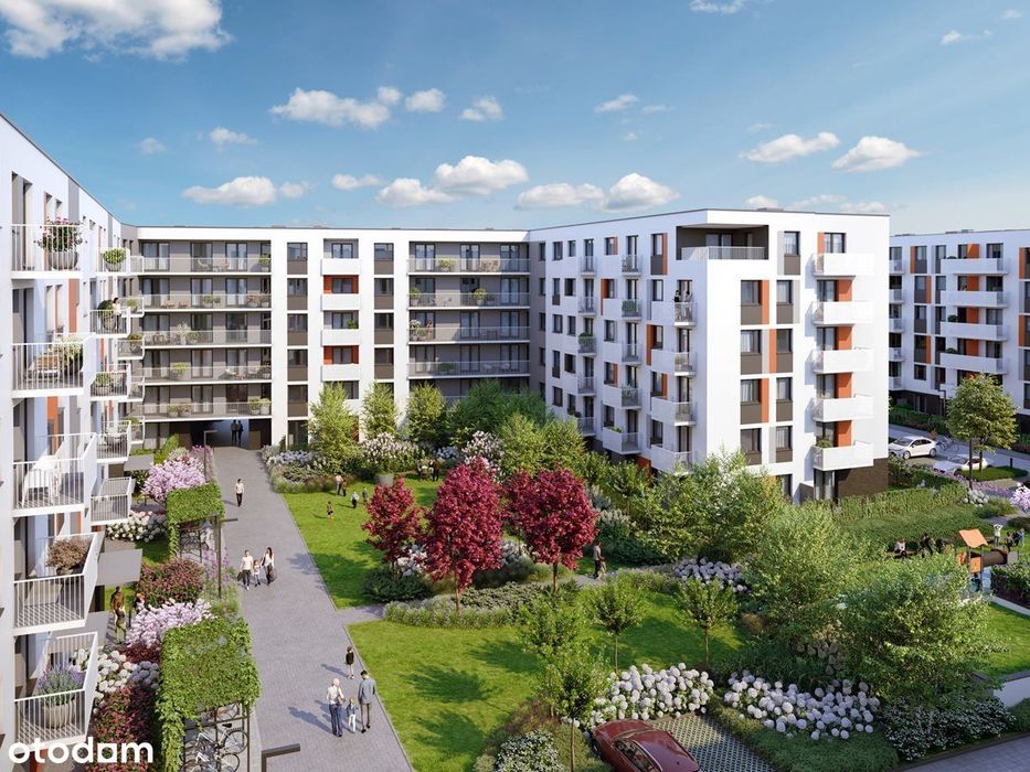 2-pokojowe mieszkanie 37m2 + balkon Bezpośrednio