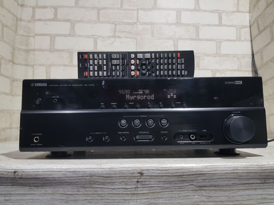 5.1 AV ресивер YAMAHA RX-V373,(HTR3065) *5x100 Вт, HDMI, 4K, USB б/у з Німеччини