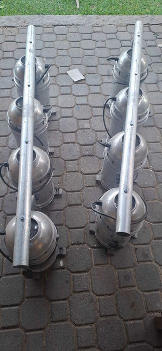 2 varas focos Par 64