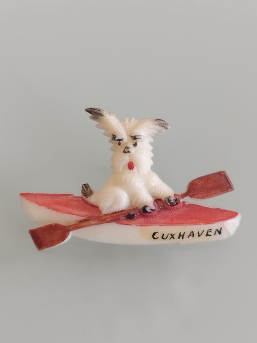 lindo broche vintage em celuloide