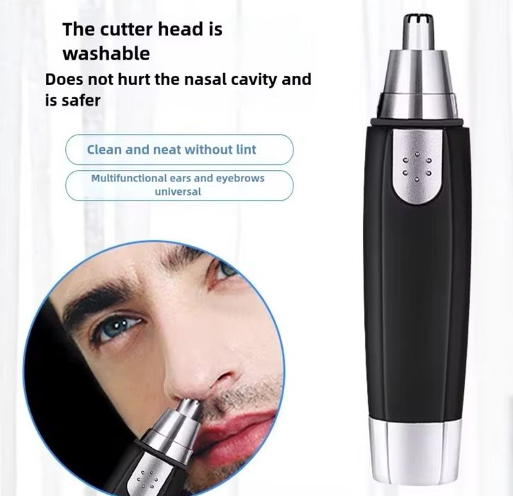 Nowy Trymer do usówania włosków w nosie -uszach.Super jakość.