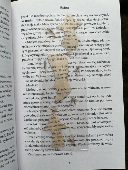 Zakładka do książki handmade