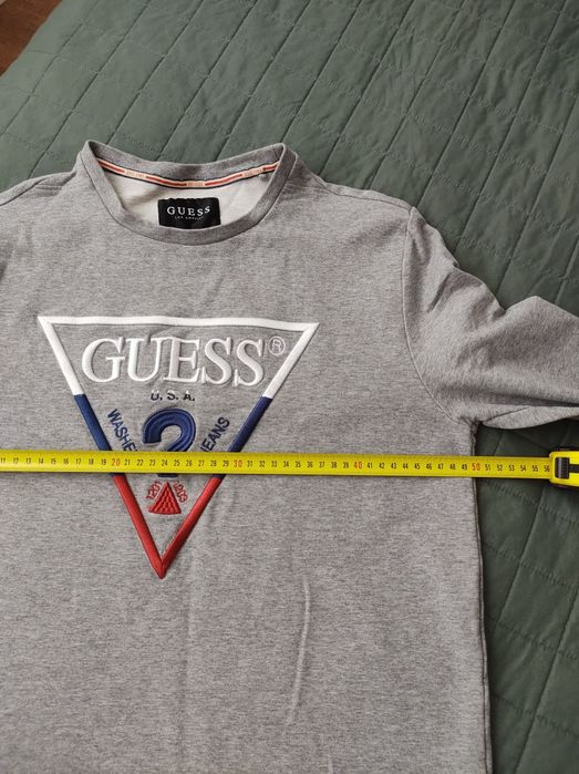 Guess rozmiar S bawełniana bluza męska