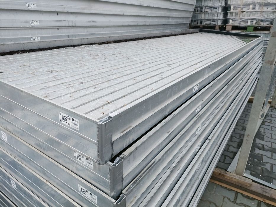 Stoły zalewowe wkład aluminiowy 1.6m x 5.6m