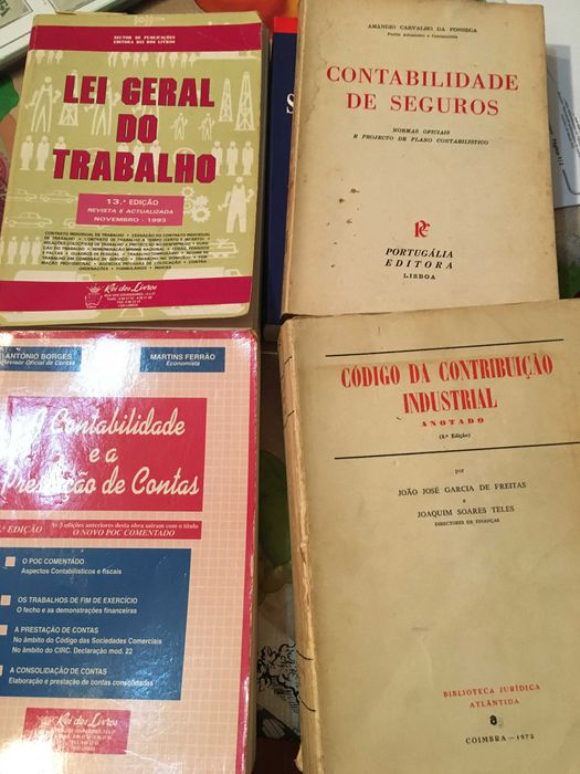 Livros técnicos fiscalidade e contabilidade