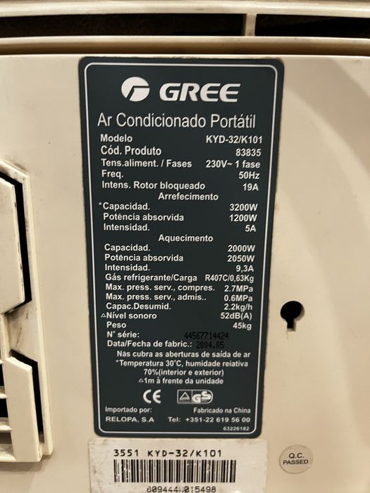Ar condicionado 9000 btu