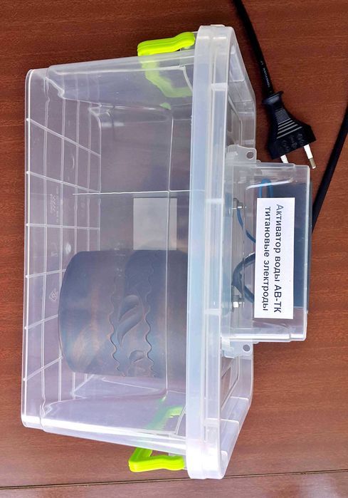 Активатор Воды АВ-ТК с Таймером и Автоотключ. живой мертвой Титановые