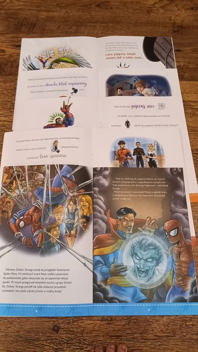 Czytanki książki z serii Spiderman